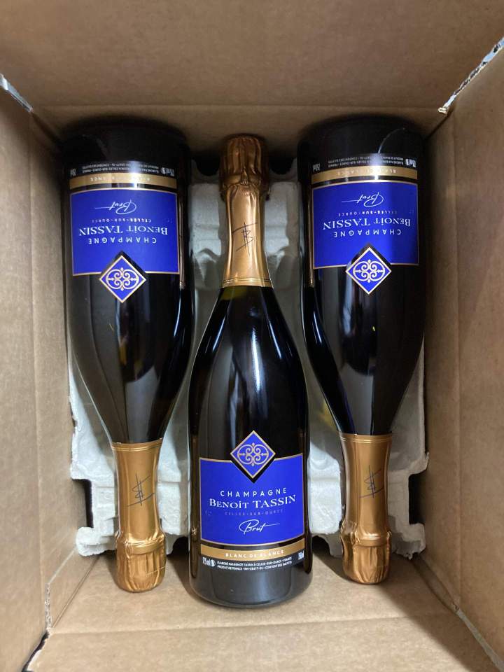 Bouteilles de vin Celles-sur-Ource